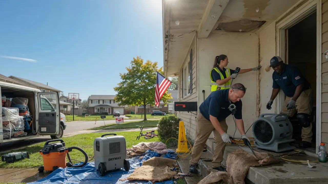 Water Damage Restoration in Glen Lyon, PA near me